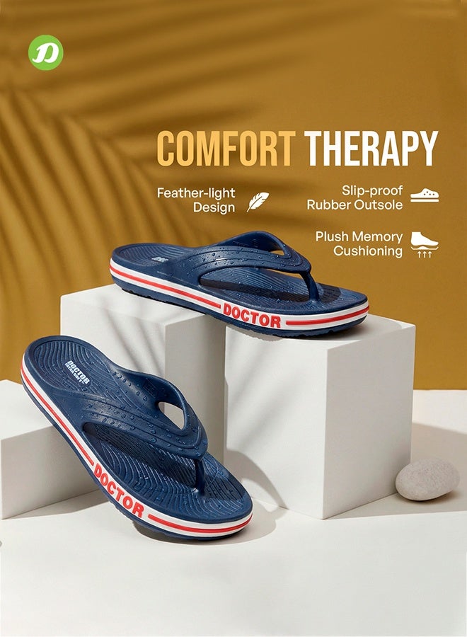 DOCTOR EXTRA SOFT شباشب رياضية رجالية | شبشب مريح وخفيف الوزن من مادة EVA، مناسب للارتداء اليومي، للاستخدام الخارجي، مانع للانزلاق | دكتور فائق النعومة D-553 - Image 3